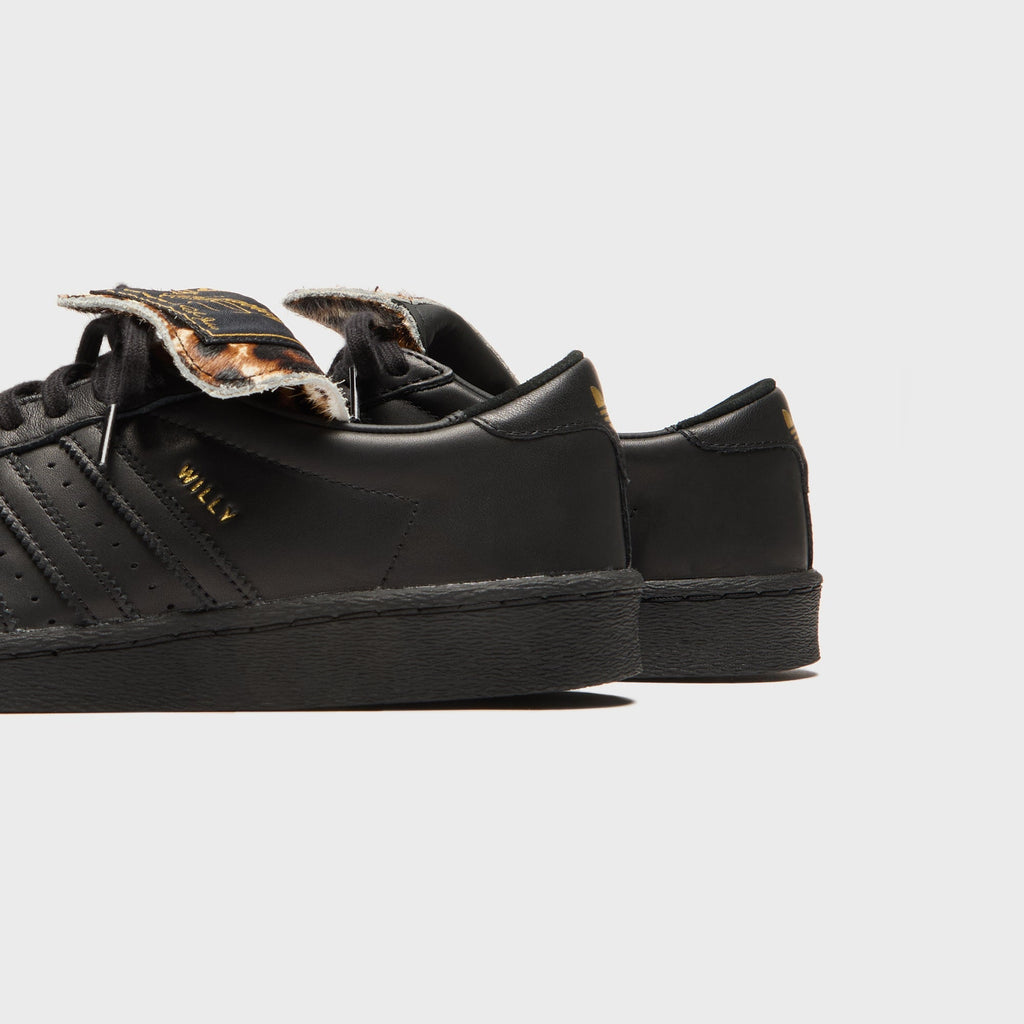 adidas x Willy Chavarria Jabbar Low - Core Black / Core Black / Leopard Print