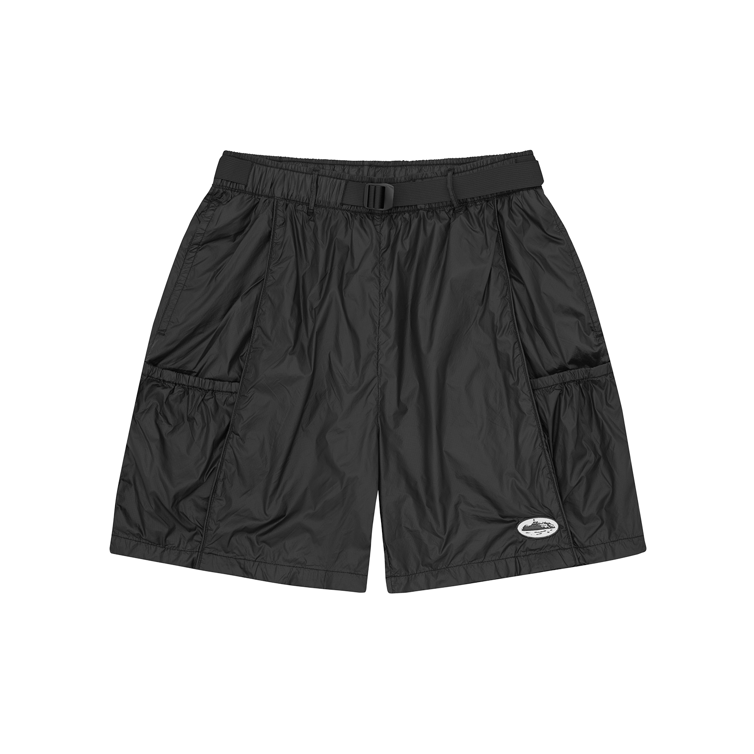 Corteiz ALCATRAZ NYLON PATCH SHORT [BLACK] CRTZRTW