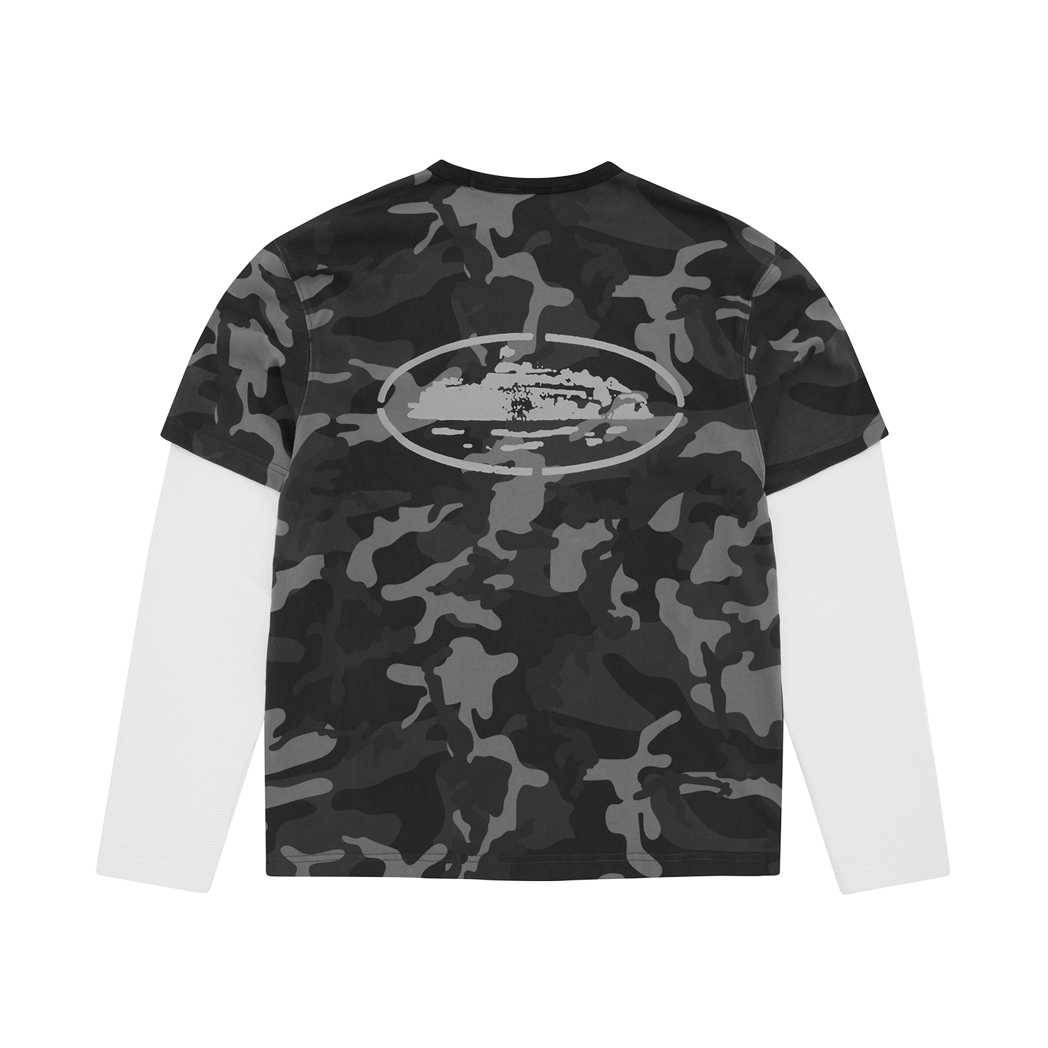 Corteiz ISLAND HYBRID THERMAL LS [BLACK CAMO] CRTZRTW