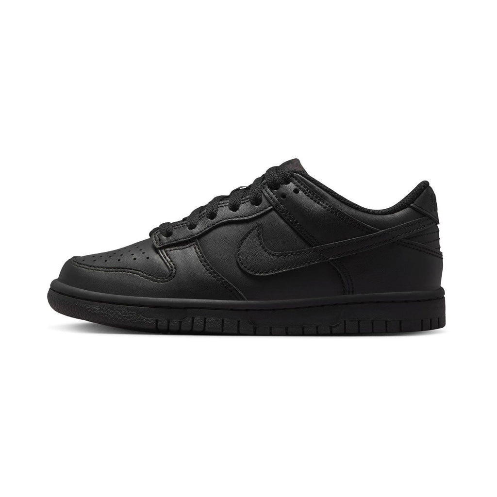 Nike Dunk Low 'Triple Black' Big Kids' Shoes