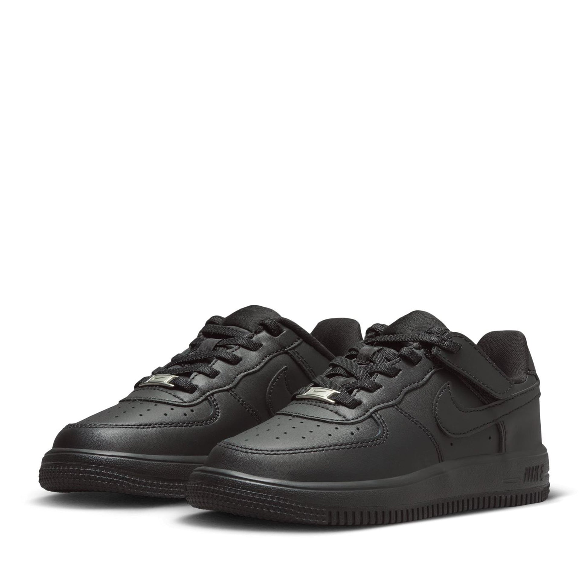 Nike Force 1 Low EasyOn (PS) - Black/Black