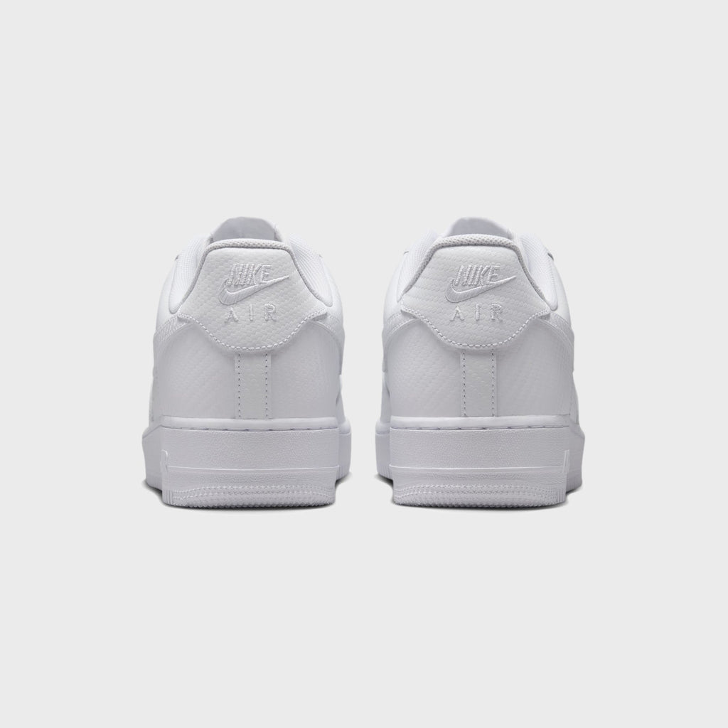 Nike Air Force 1 '07 LV8 - Carbon Fiber White / White