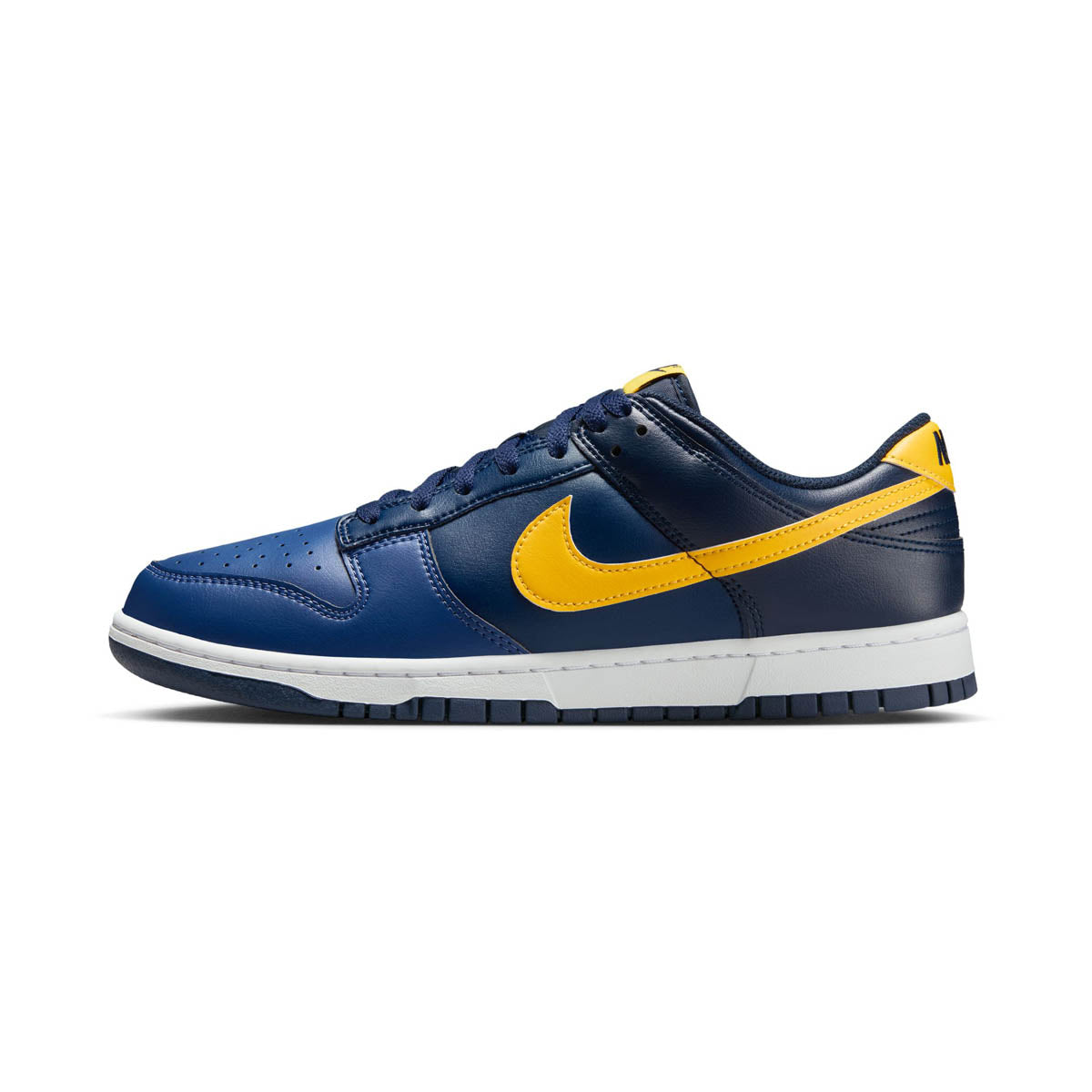 Nike Dunk Low Retro 'Navy Yellow' Men's Shoes
