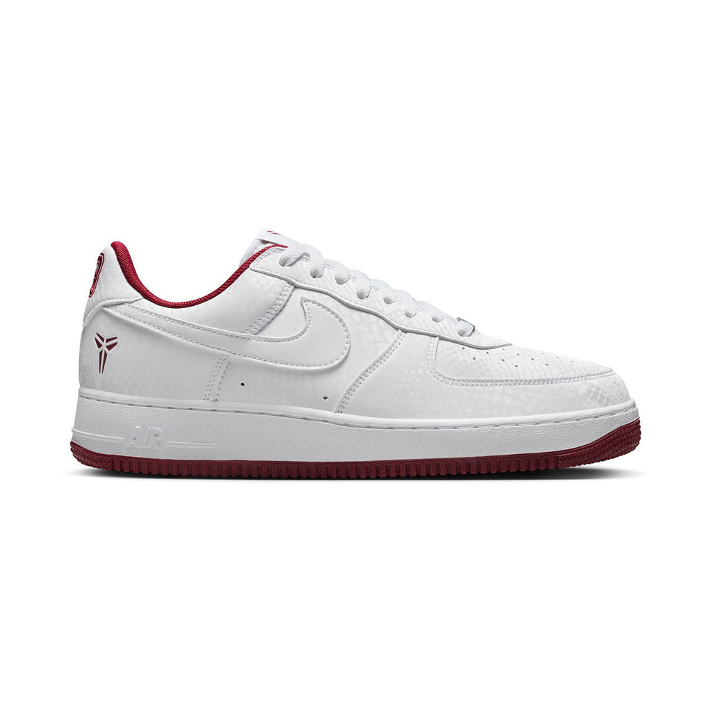 Kobe Air Force 1 Low 'White Team Red' Men's Shoes