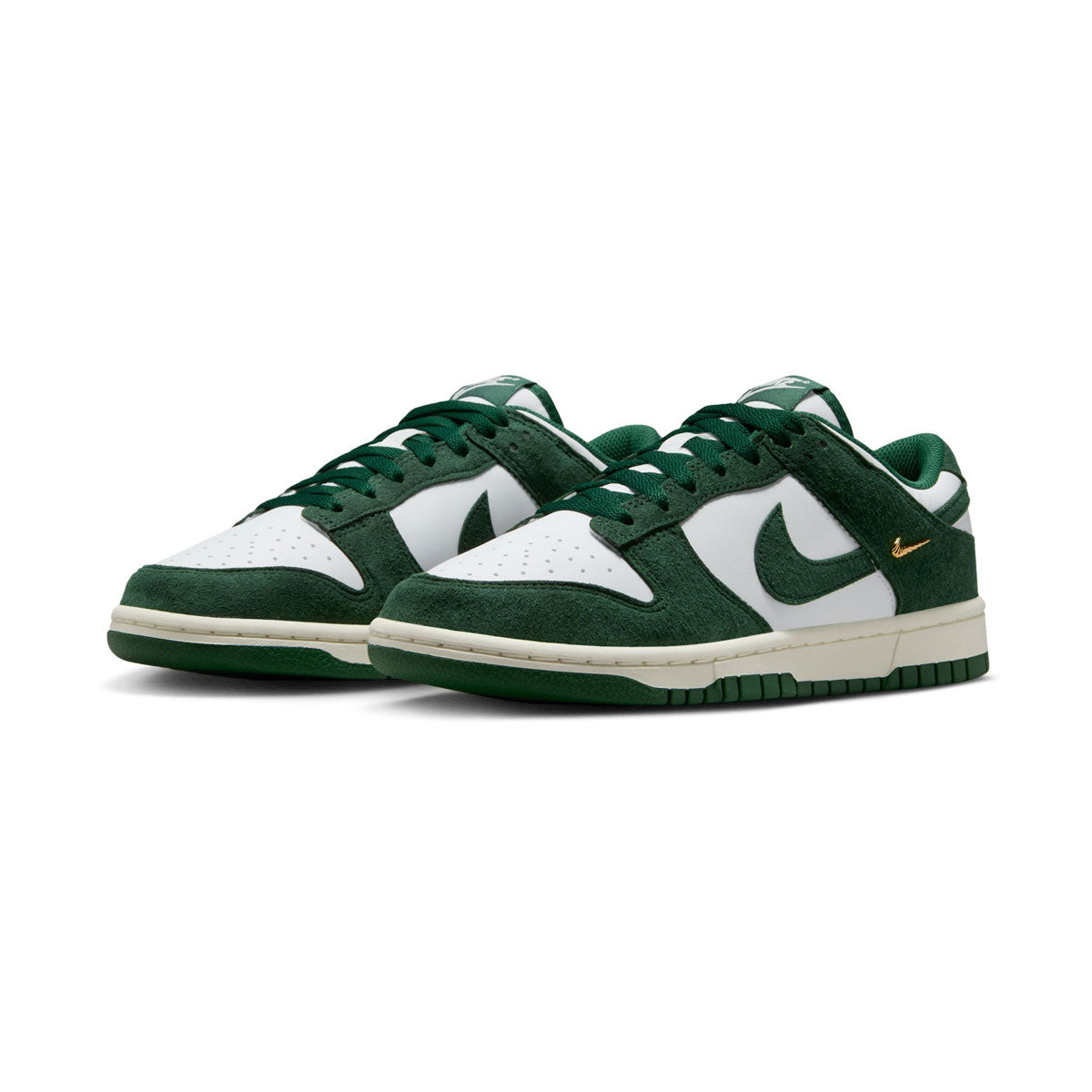 Nike Dunk Low 'Gorge Green Gold Mini Swoosh' Women's Shoes