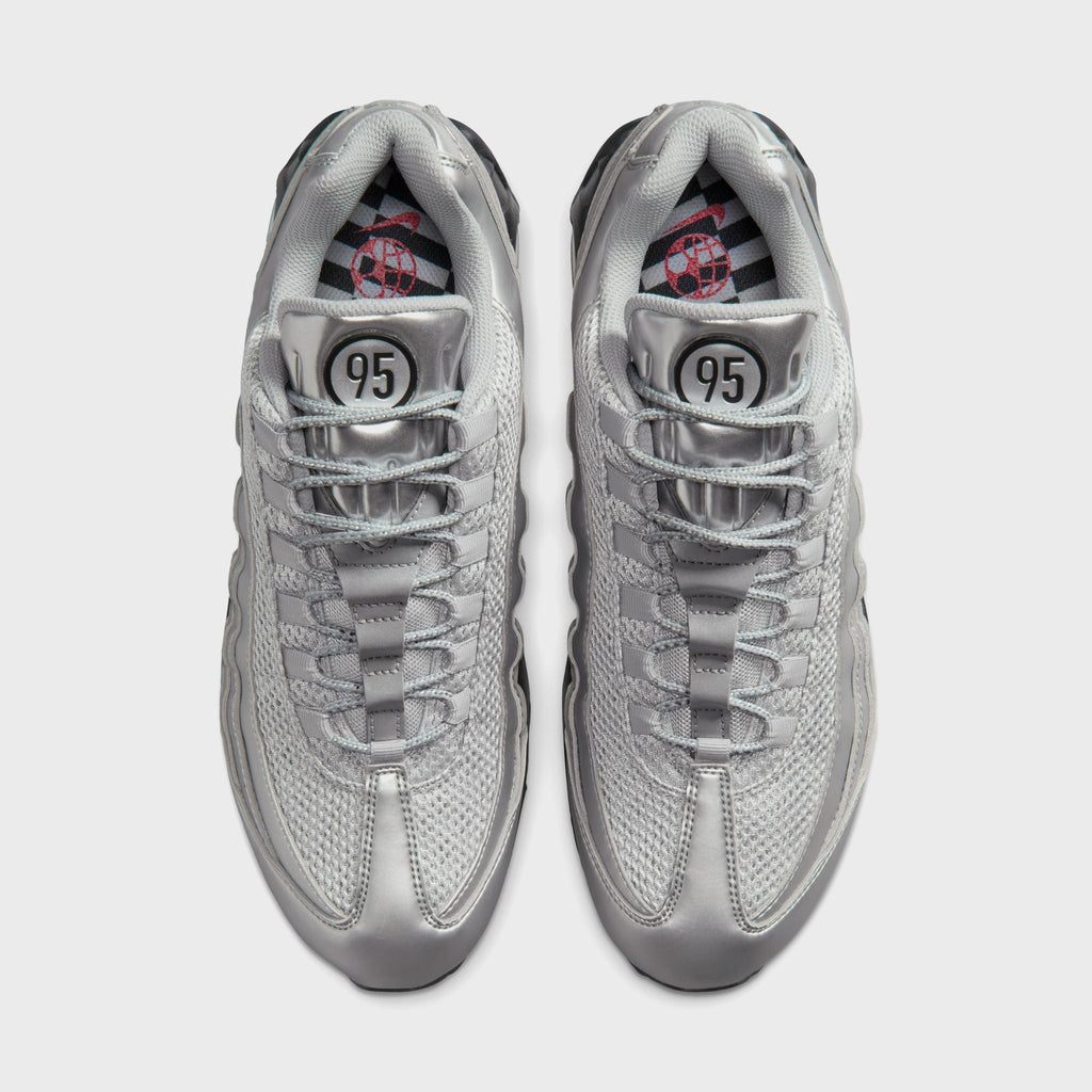 Nike Air Max 95 Big Bubble - Metallic Silver / Black