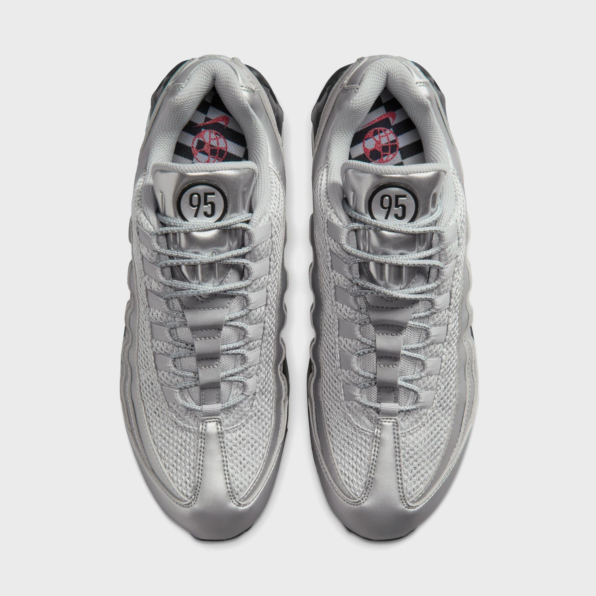 Nike Air Max 95 Big Bubble - Metallic Silver / Black