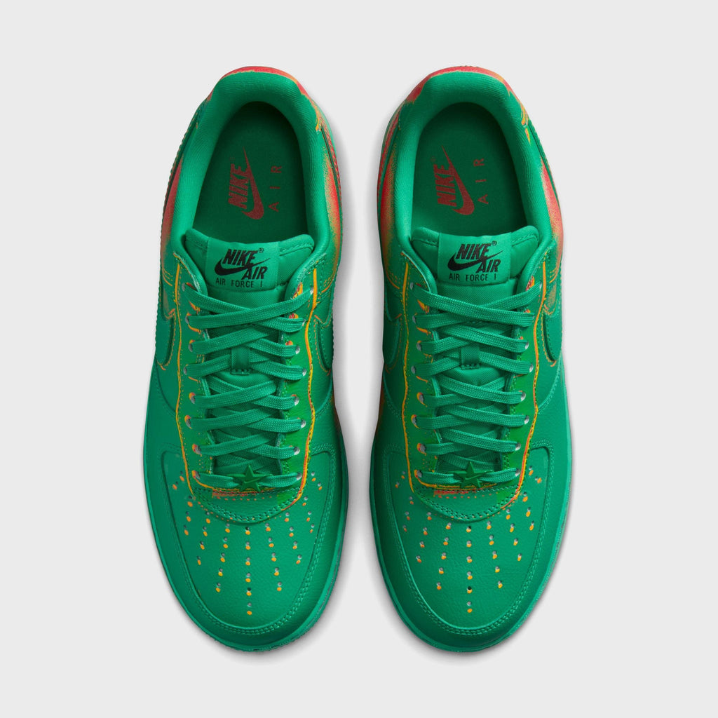 Nike Air Force 1 Low - Stadium Green / Laser Orange