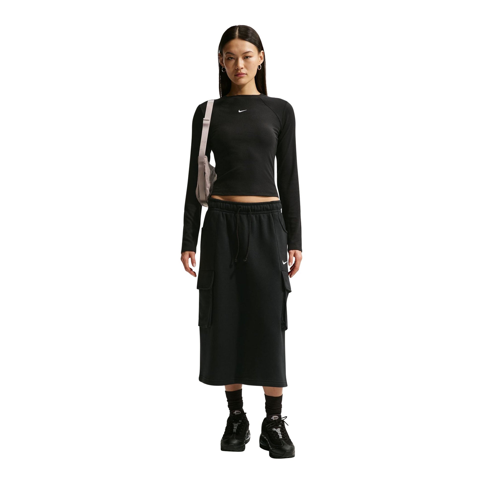 Nike Sportswear Chill Knit Women's Tight Long-Sleeve Ribbed Top