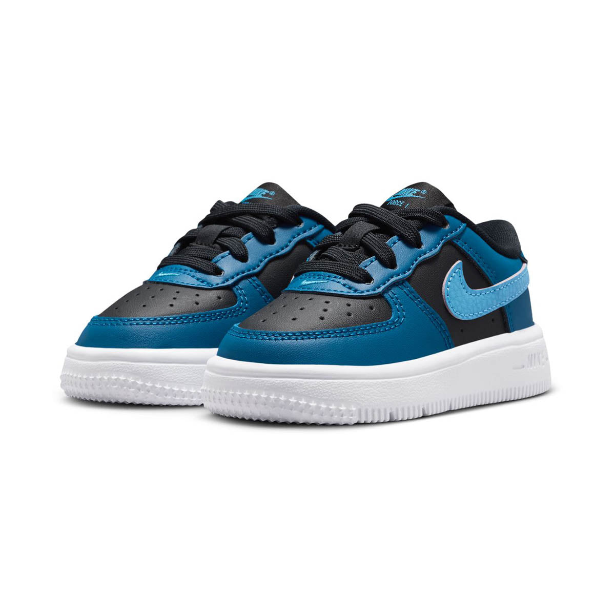 Nike Force 1 Low 'Black Court Blue' Baby/Toddler Shoes