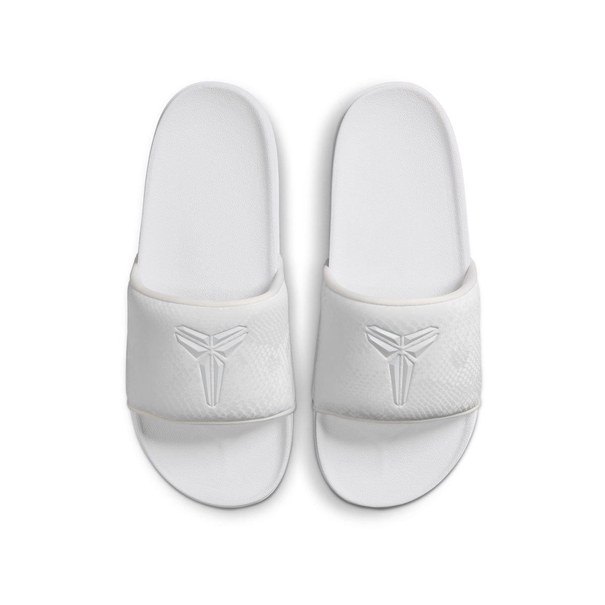 Kobe Offcourt 'Triple White' Men's Slides