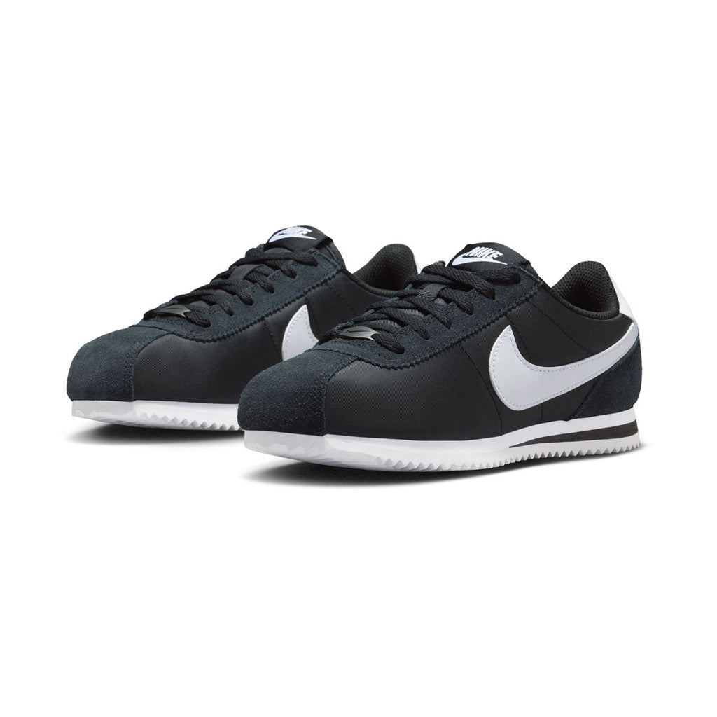 Nike Cortez Textile 'Black White' Big Kids' Shoes