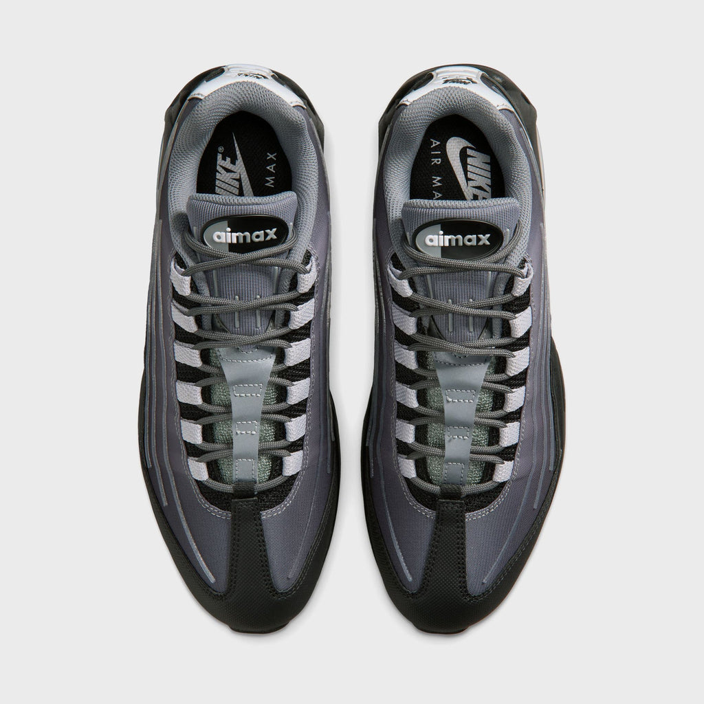 Nike Air Max Big Bubble - Black / Wolf Grey / Smoke Grey / Metallic Silver