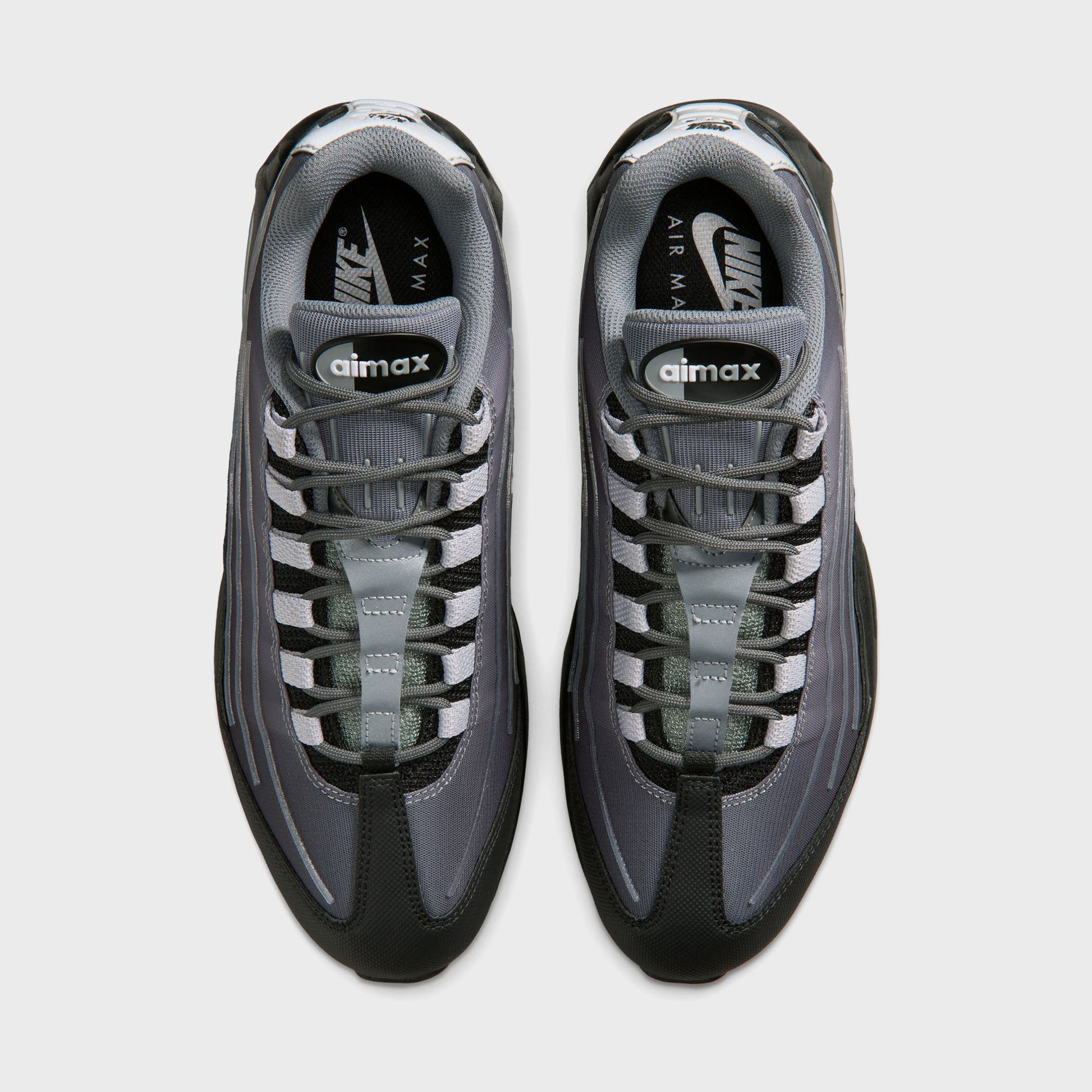 Nike Air Max Big Bubble - Black / Wolf Grey / Smoke Grey / Metallic Silver