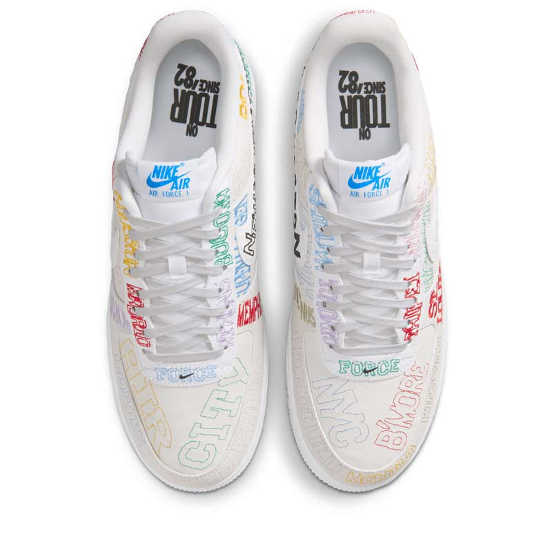 Nike Air Force 1 '07 LV8 'On Tour' - White/White