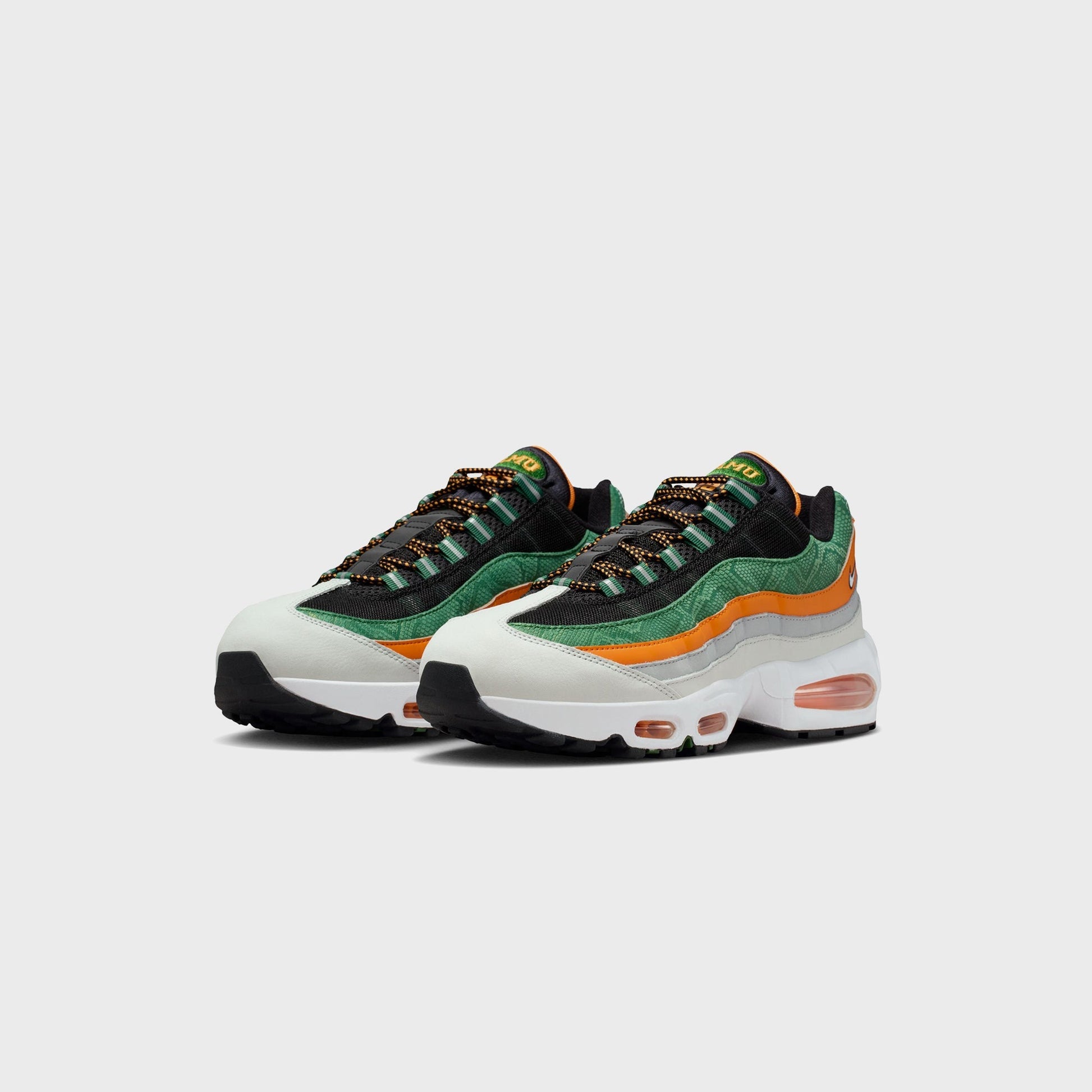 Nike Air Max 95 Yardrunners FAMU - Black / Orange Horizon / Fortress Green /White