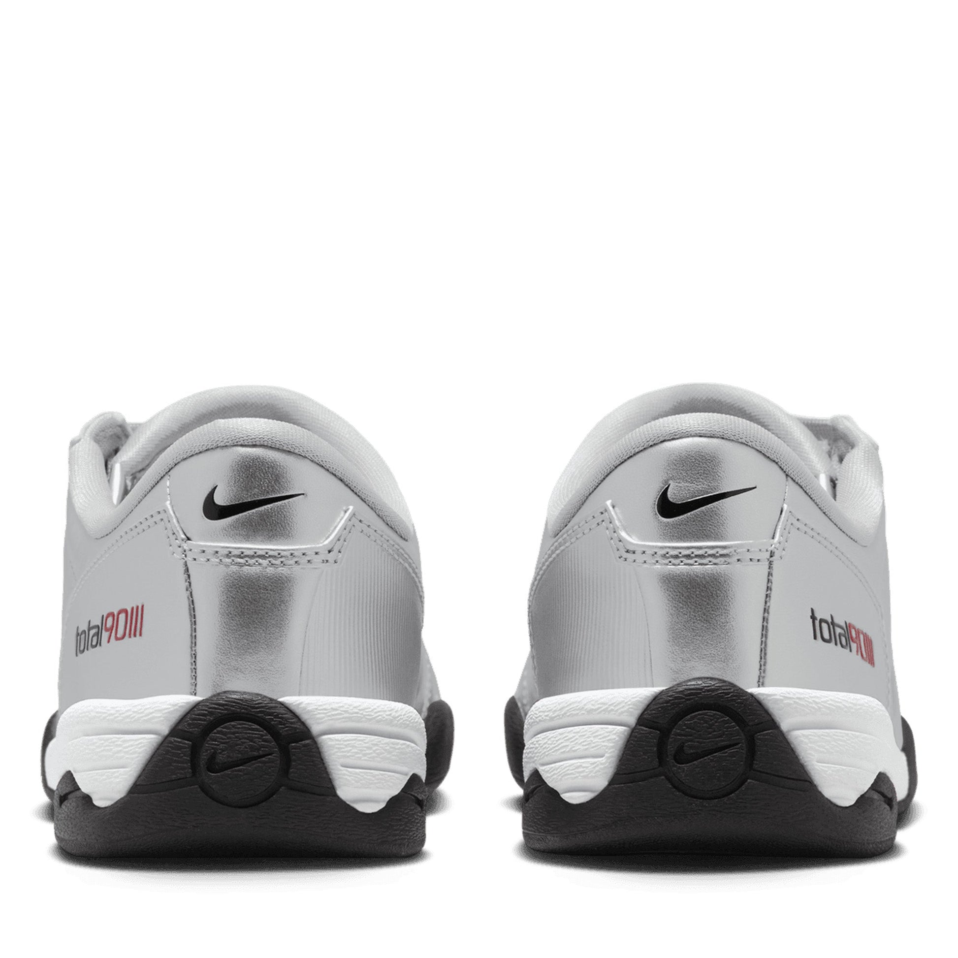 Women's Nike T90 - Metallic Silver/Black