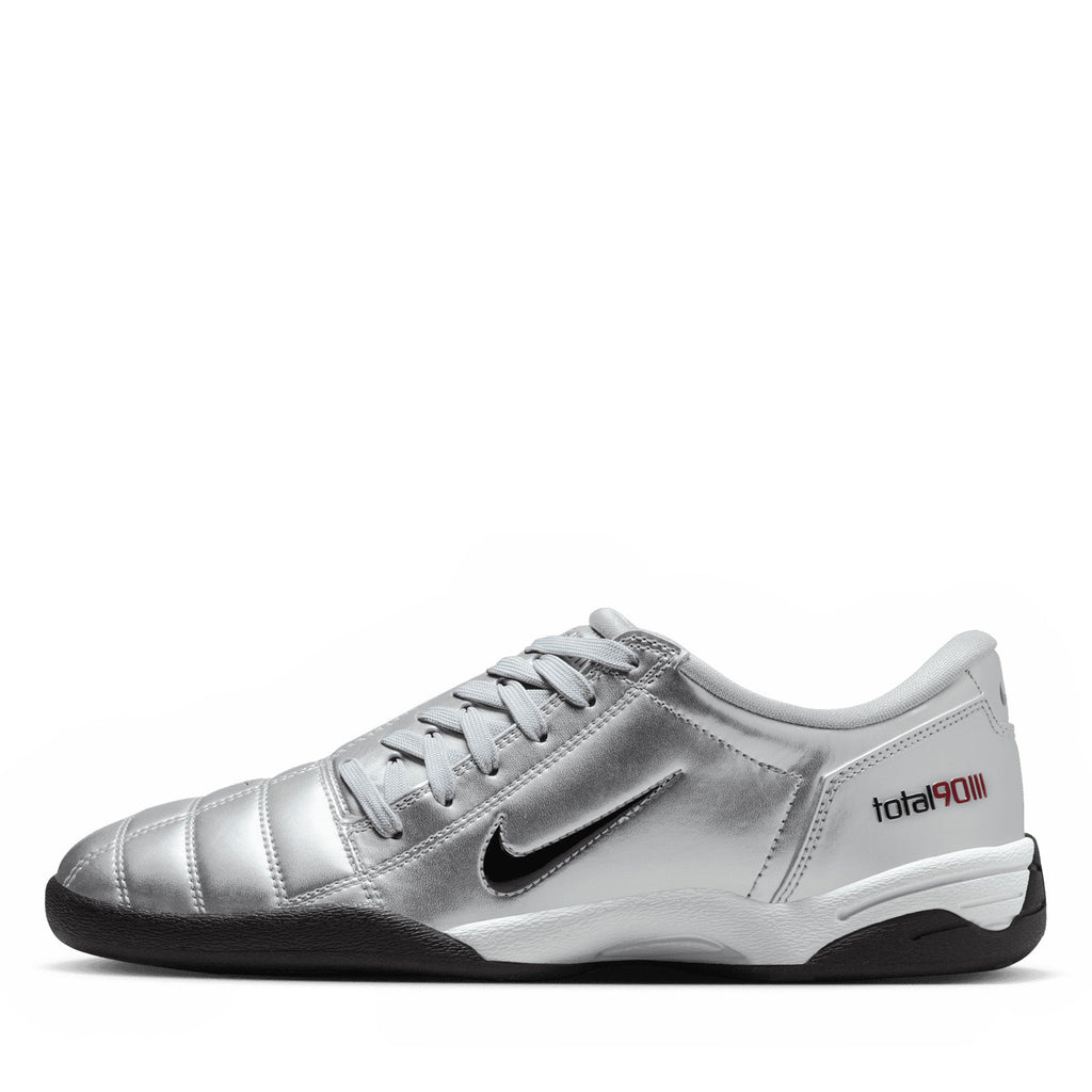 Women's Nike T90 - Metallic Silver/Black