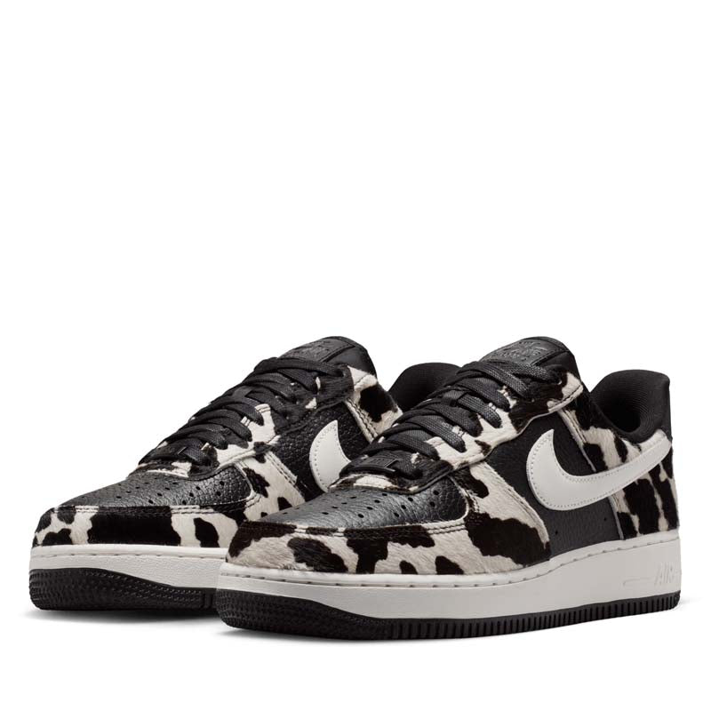 Women's Nike Air Force 1 '07 'Cow Print' - Black/Phantom
