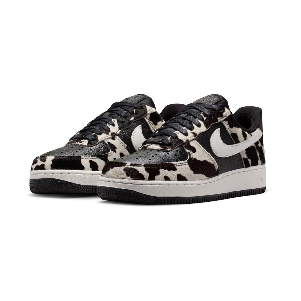 Nike Air Force 1 '07 'Cow Print Black' Women's Shoes