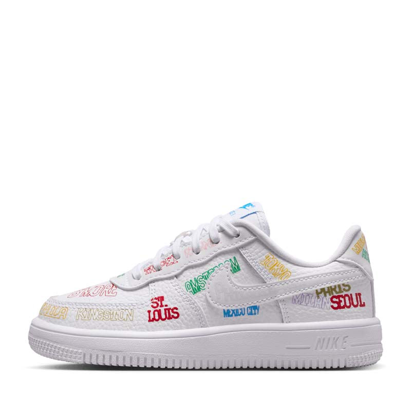 Nike Force 1 Low LV8 3 'On Tour' (PS) - White/White