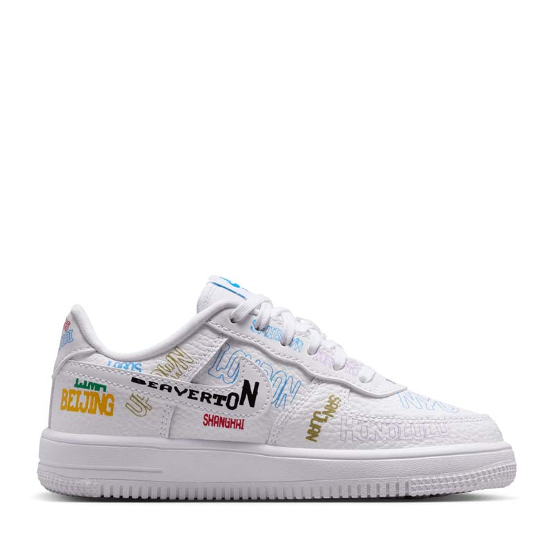 Nike Force 1 Low LV8 3 'On Tour' (PS) - White/White