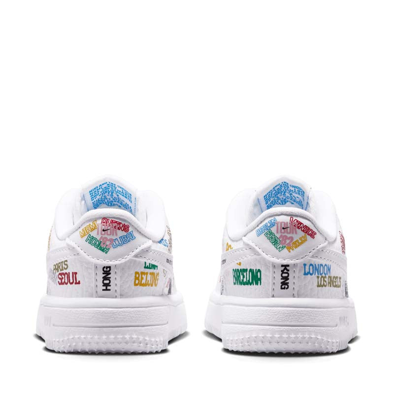 Nike Force 1 Low LV8 3 'On Tour' (TD) - White/White