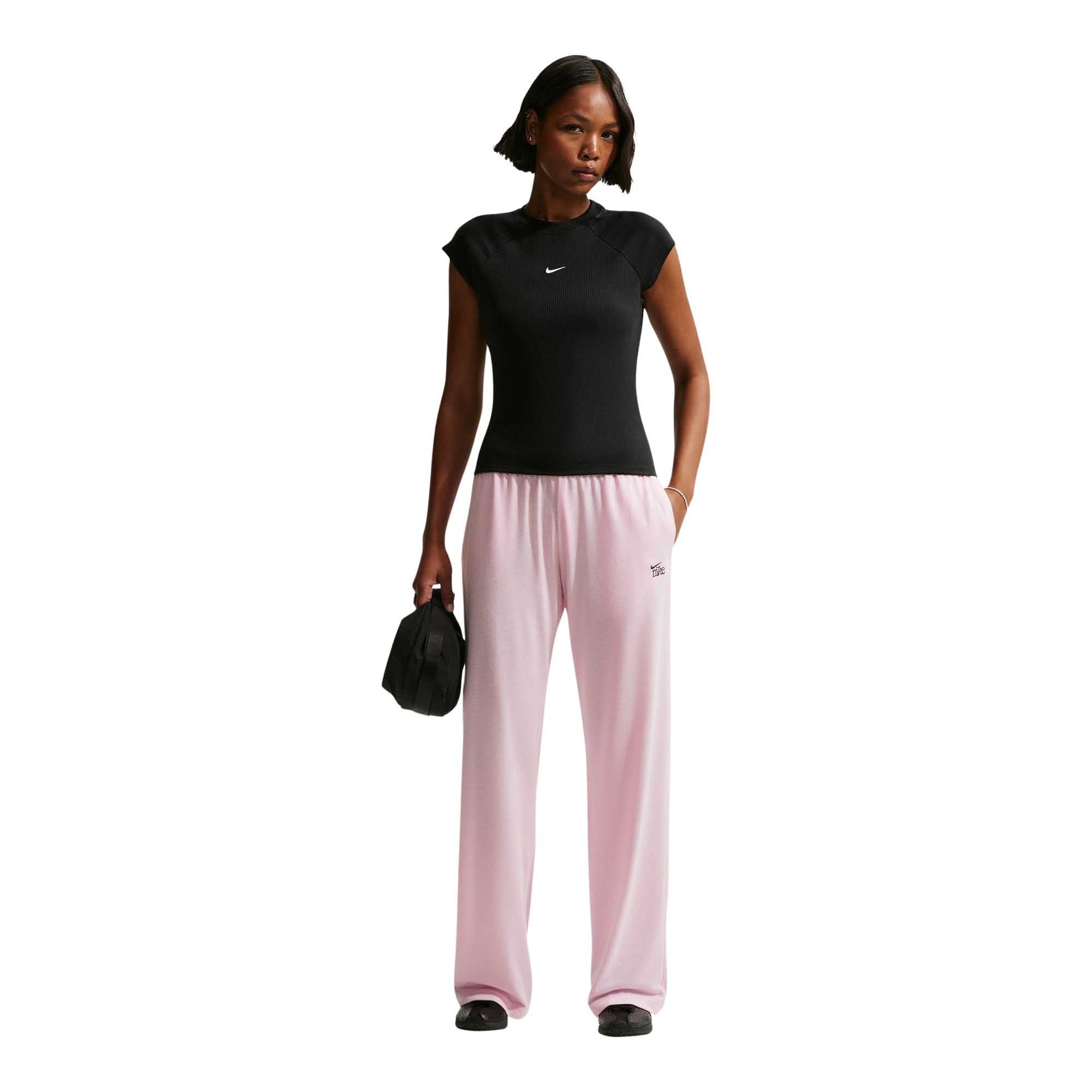 Nike Sportswear Chill Knit Women's Mid-Rise Lightweight Open-Hem Pants