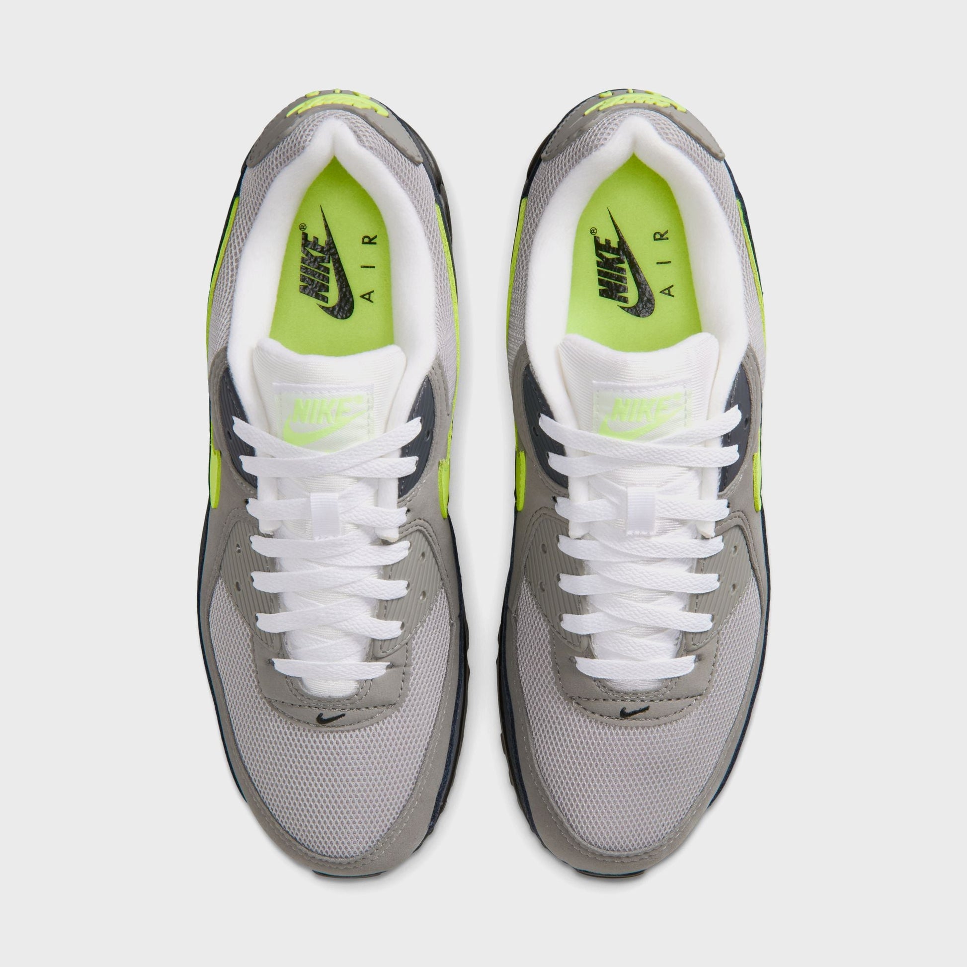 Nike Air Max 90 - Black / Anthracite / Light Charcoal / Neon Yellow