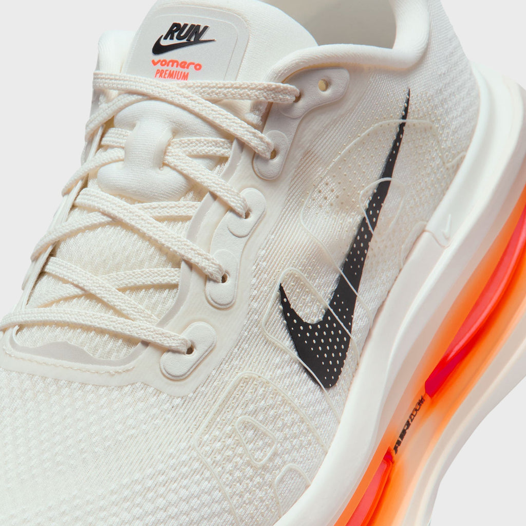 Nike Vomero Premium - Sail / Black / Coconut Milk / Total Orange