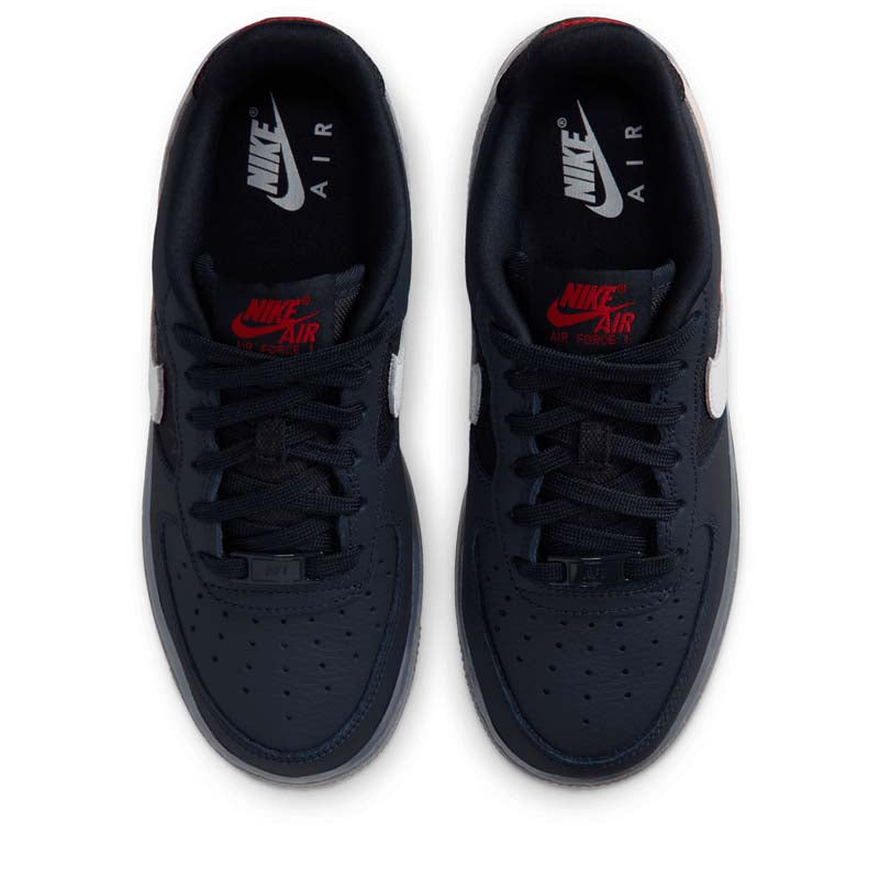 Nike Air Force 1 Low Retro (GS) - Dark Obsidian/White