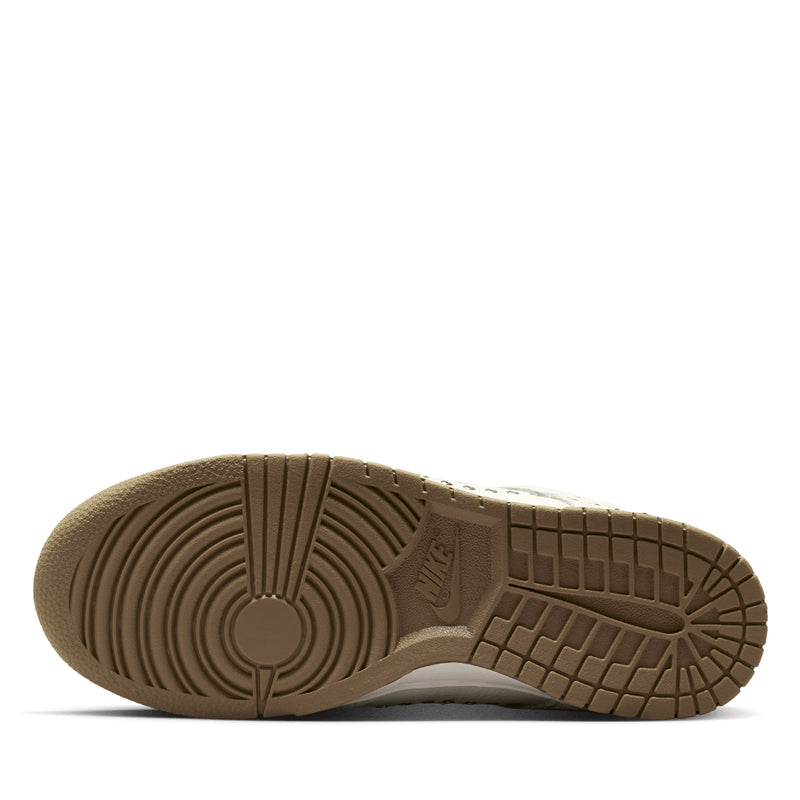Women's Nike Dunk Low 'Metal Eyelet Swoosh' - Sail/Metallic Silver