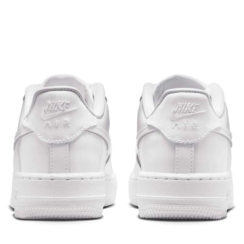 Nike Air Force 1 Low Patent Leather (GS) - White/White