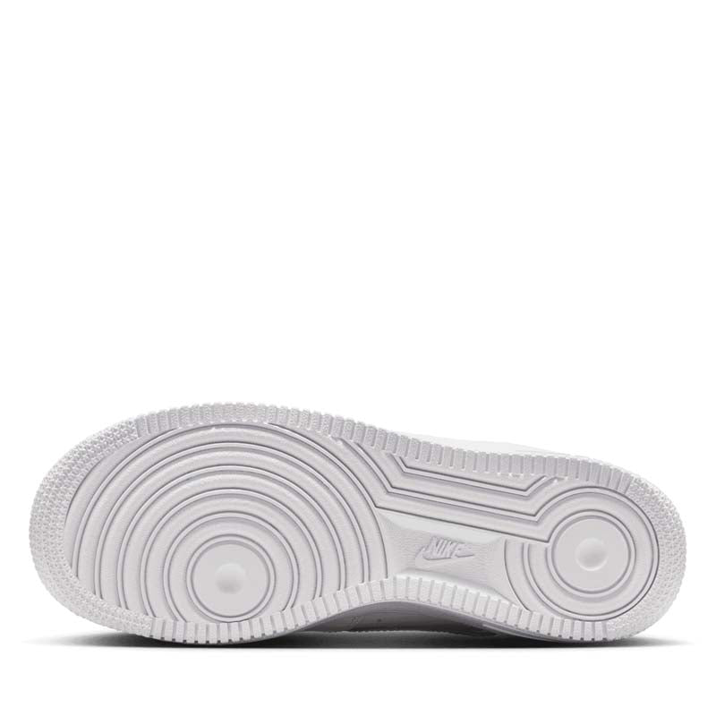 Nike Air Force 1 Low Patent Leather (GS) - White/White