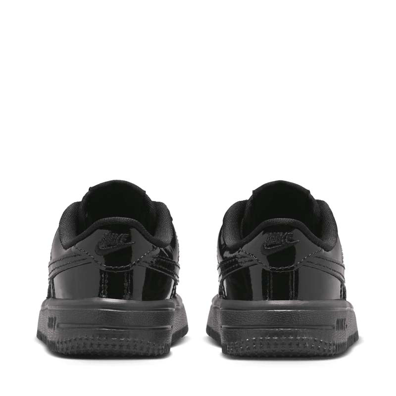 Nike Force 1 Low LV8 Patent Leather (TD) - Black/Black