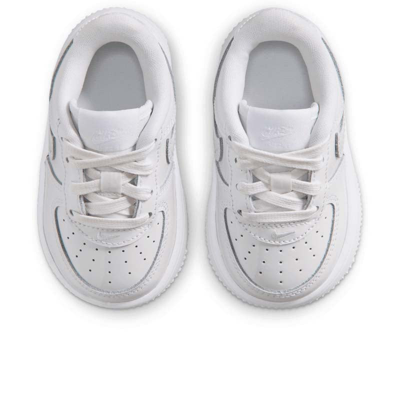 Nike Force 1 Low LV8 Patent Leather (TD) - White/White
