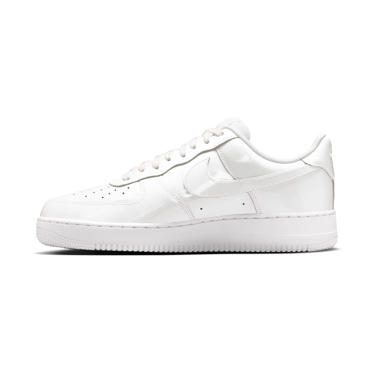 Nike Air Force 1 '07 'White Patent Leather' Men's Shoes