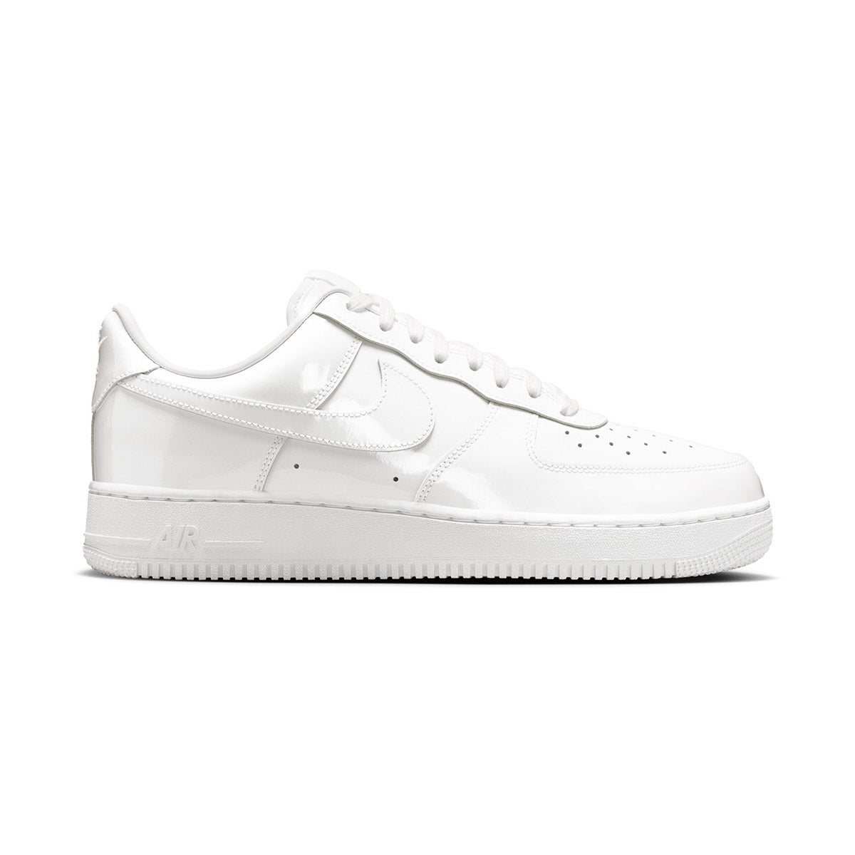 Nike Air Force 1 '07 'White Patent Leather' Men's Shoes