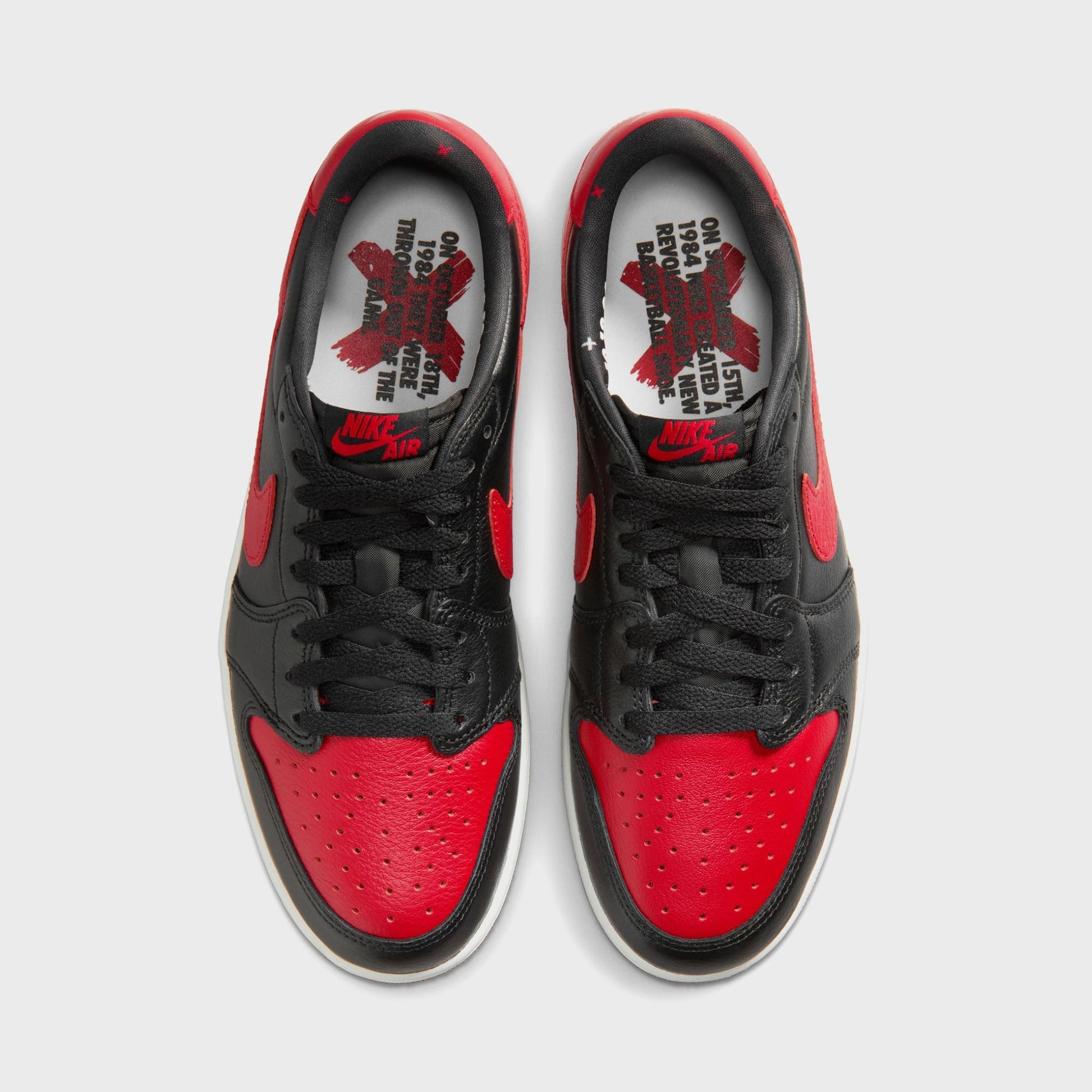 Jordan Air Jordan 1 Retro Low OG - Black / Varsity Red / Summit White