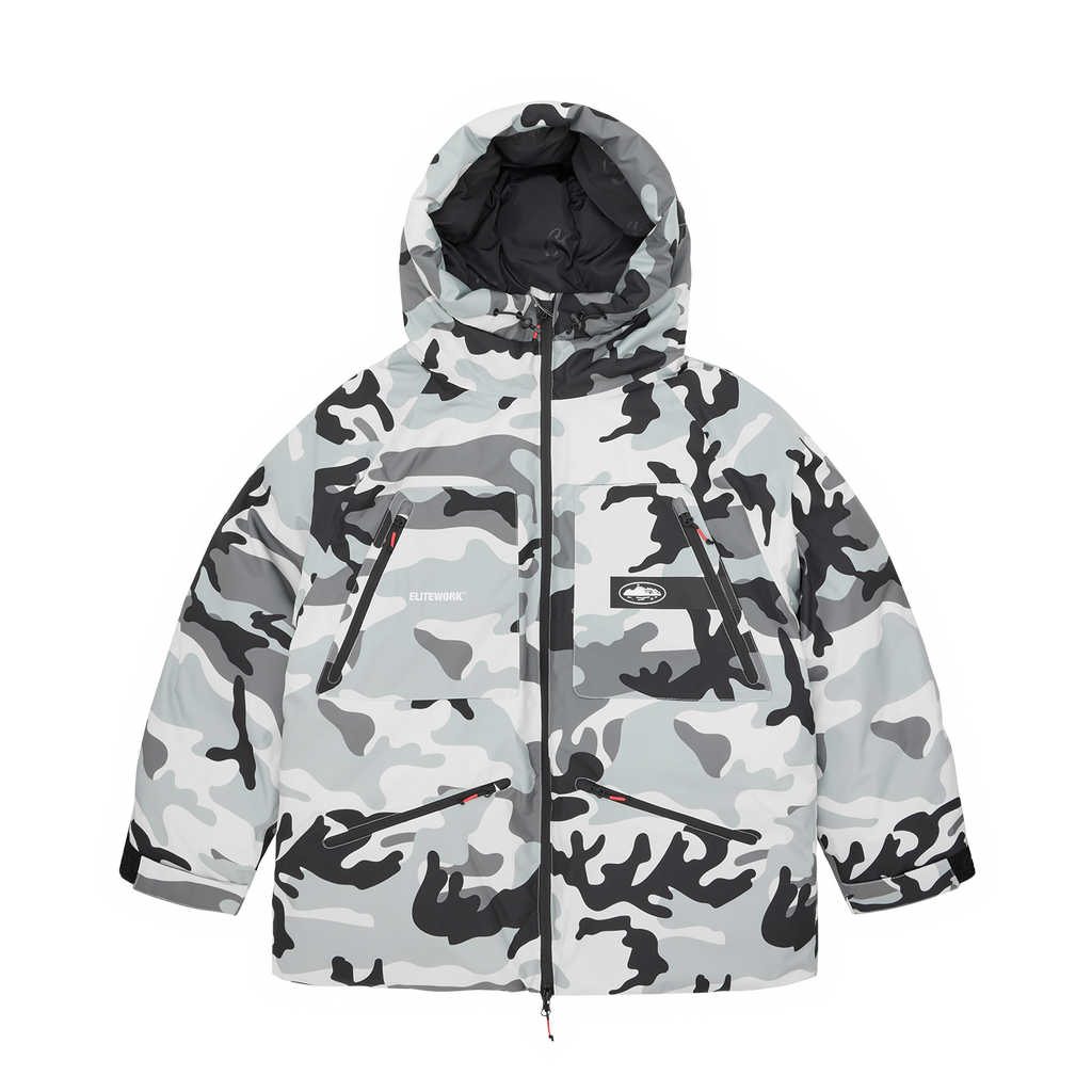 Corteiz ELITEWORK™ AVALANCHE BOLO PARKA [ARCTIC CAMO] CRTZRTW