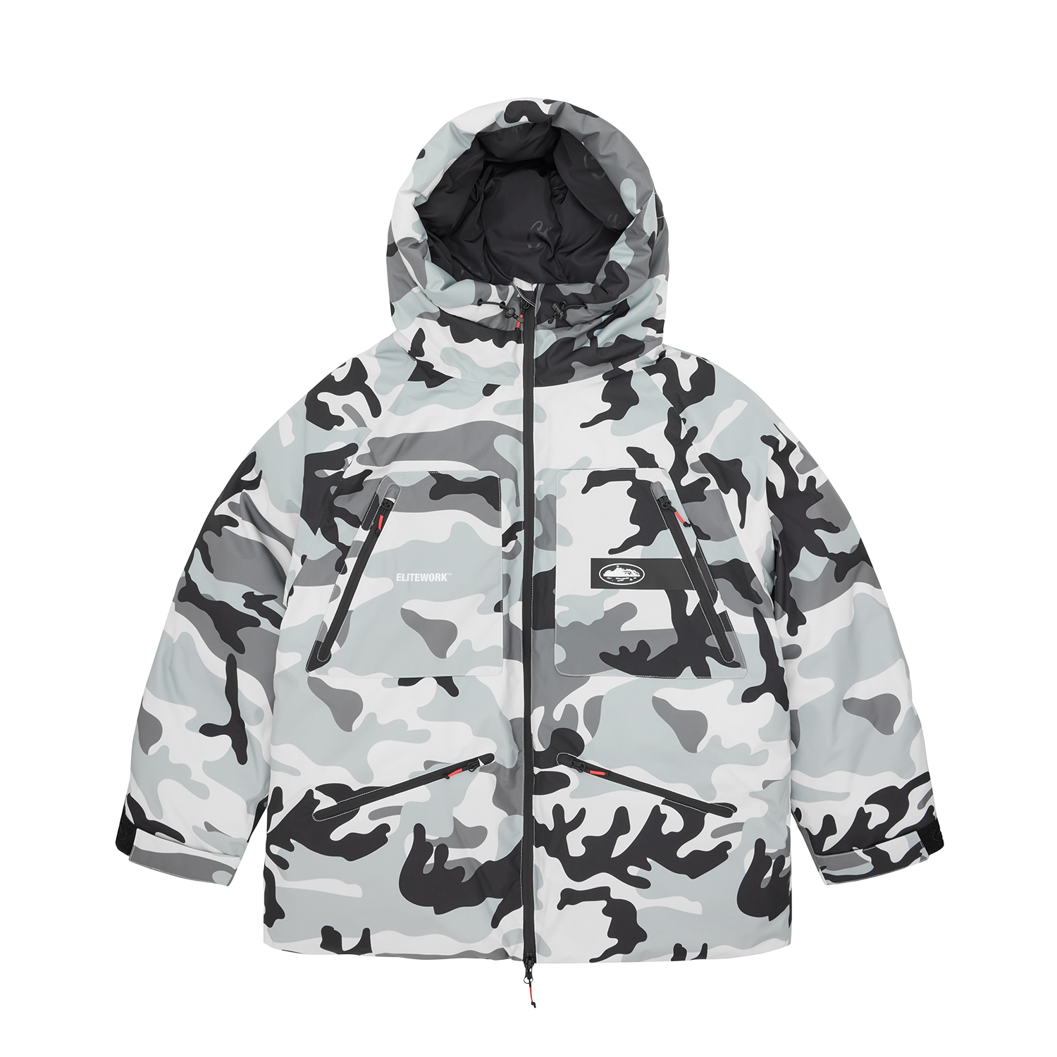 Corteiz ELITEWORK™ AVALANCHE BOLO PARKA [ARCTIC CAMO] CRTZRTW