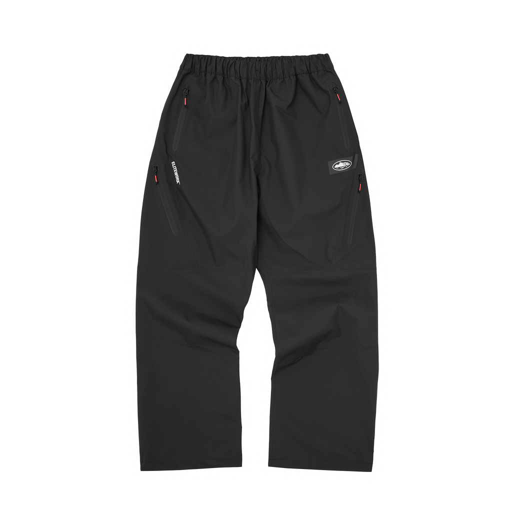 Corteiz ELITEWORK™ AVALANCHE SHELL PANT [BLACK] CRTZRTW