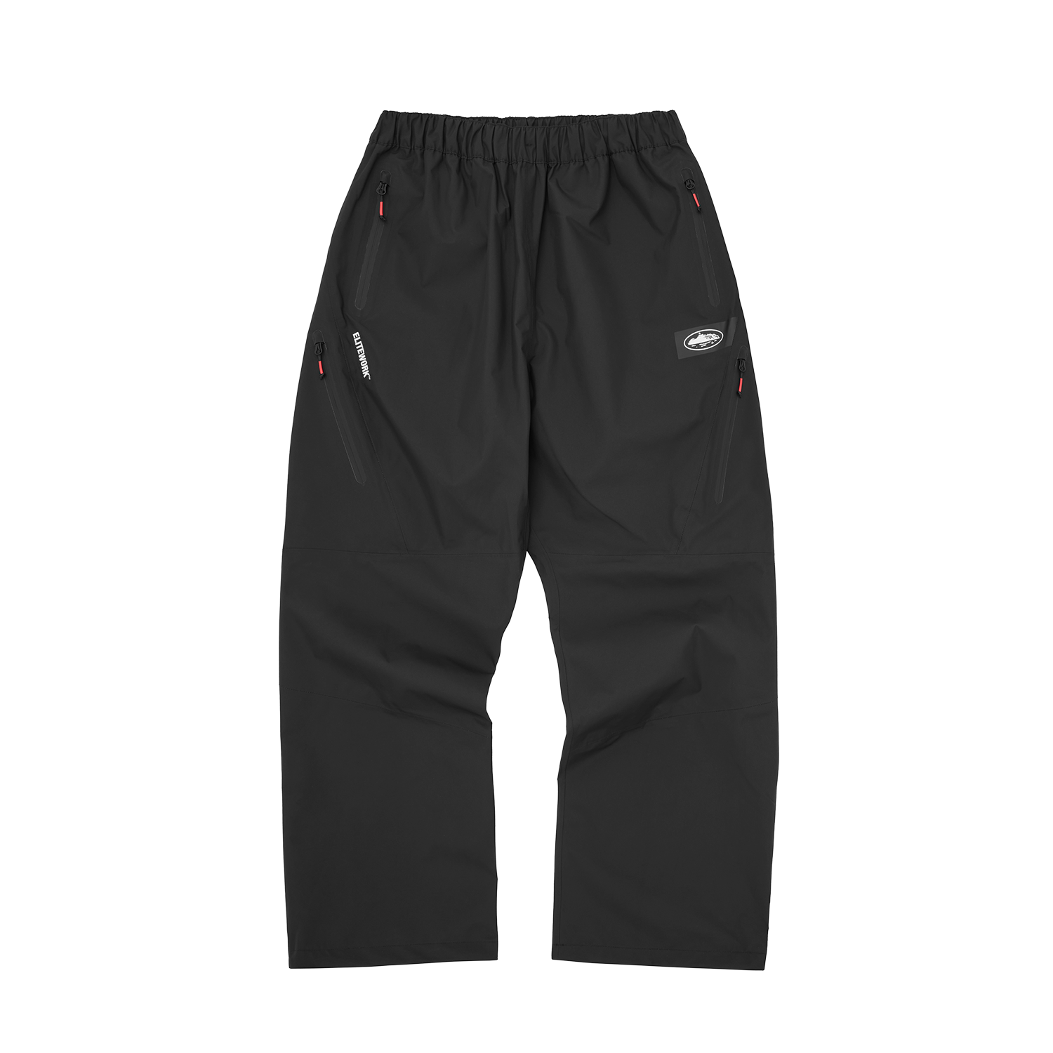 Corteiz ELITEWORK™ AVALANCHE SHELL PANT [BLACK] CRTZRTW