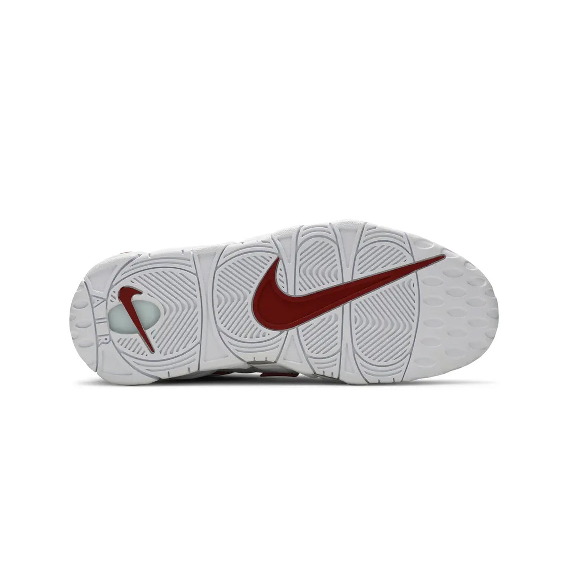 Nike Air More Uptempo 'White Varsity Red Outline' (2021)