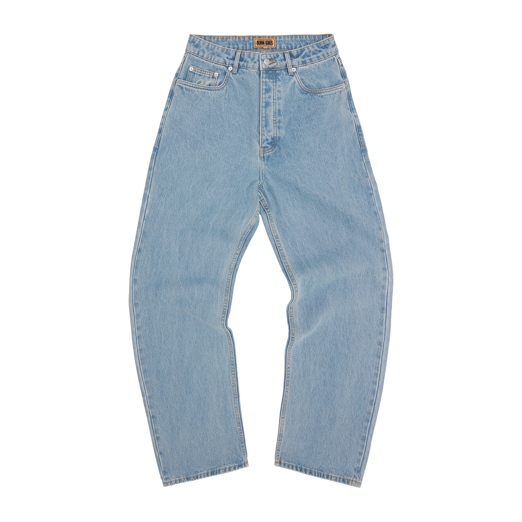 Corteiz ALLSTARZ BAGGY JEANS [STONEWASH] CRTZRTW
