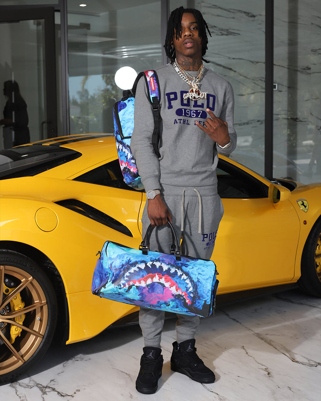 SPRAYGROUND COLOR DRIP BACKPACK