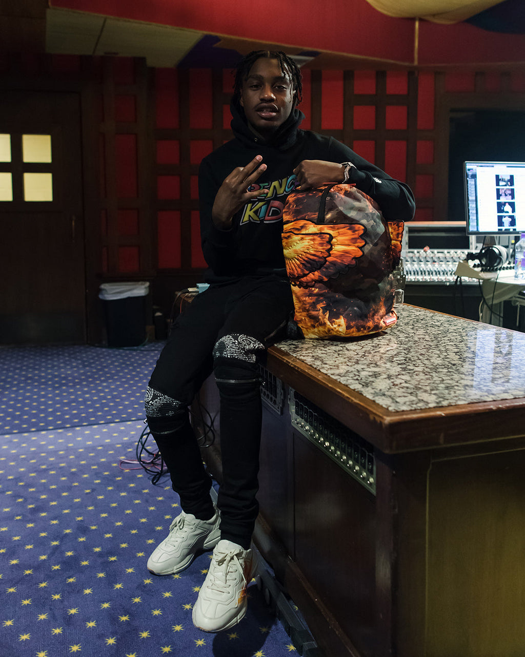 SPRAYGROUND THE LIL TJAY FALLIN ANGEL 4 WING BACKPACK