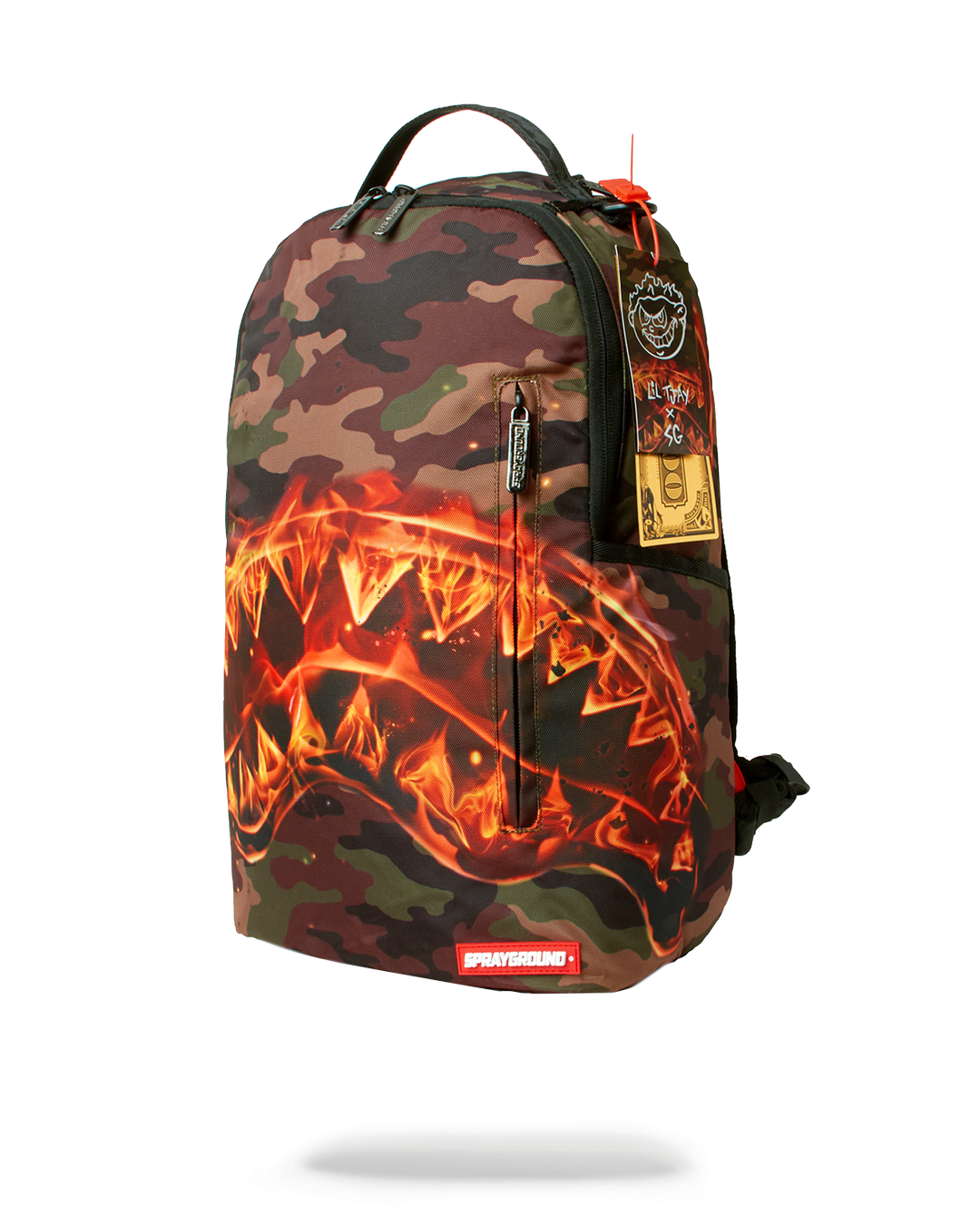 SPRAYGROUND THE LIL TJAY BURNER SHARK DLX BACKPACK