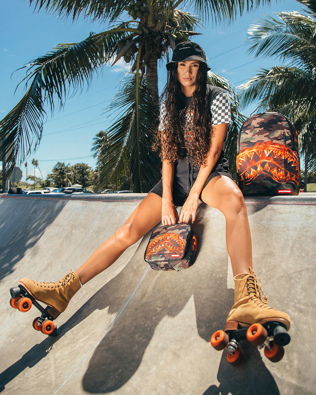SPRAYGROUND THE LIL TJAY BURNER SHARK DLX BACKPACK