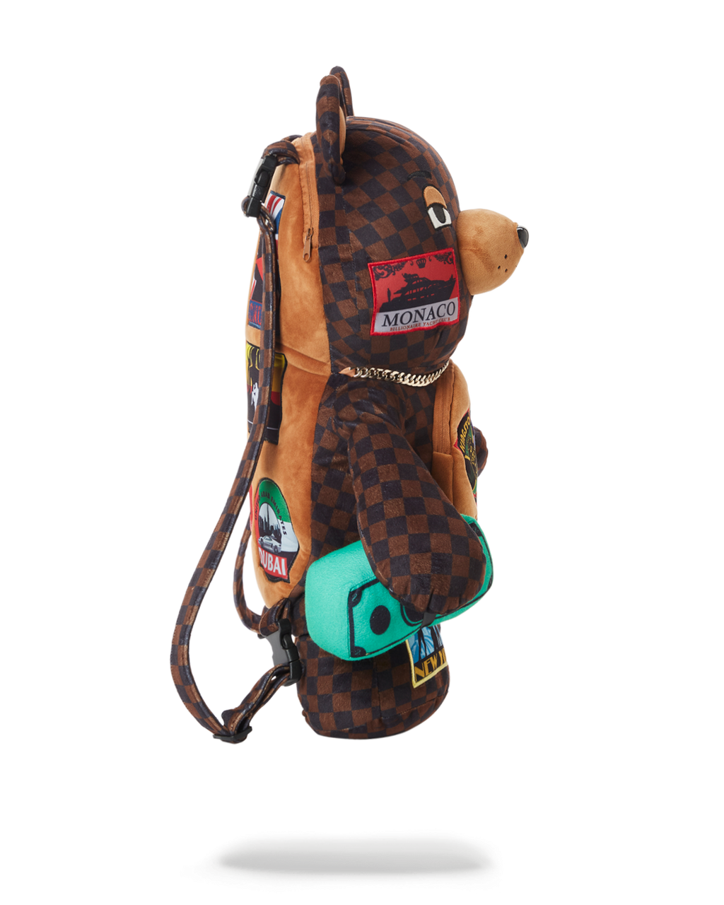 SPRAYGROUND GLOBAL MOGUL MONEYBEAR TEDDYBEAR BACKPACK